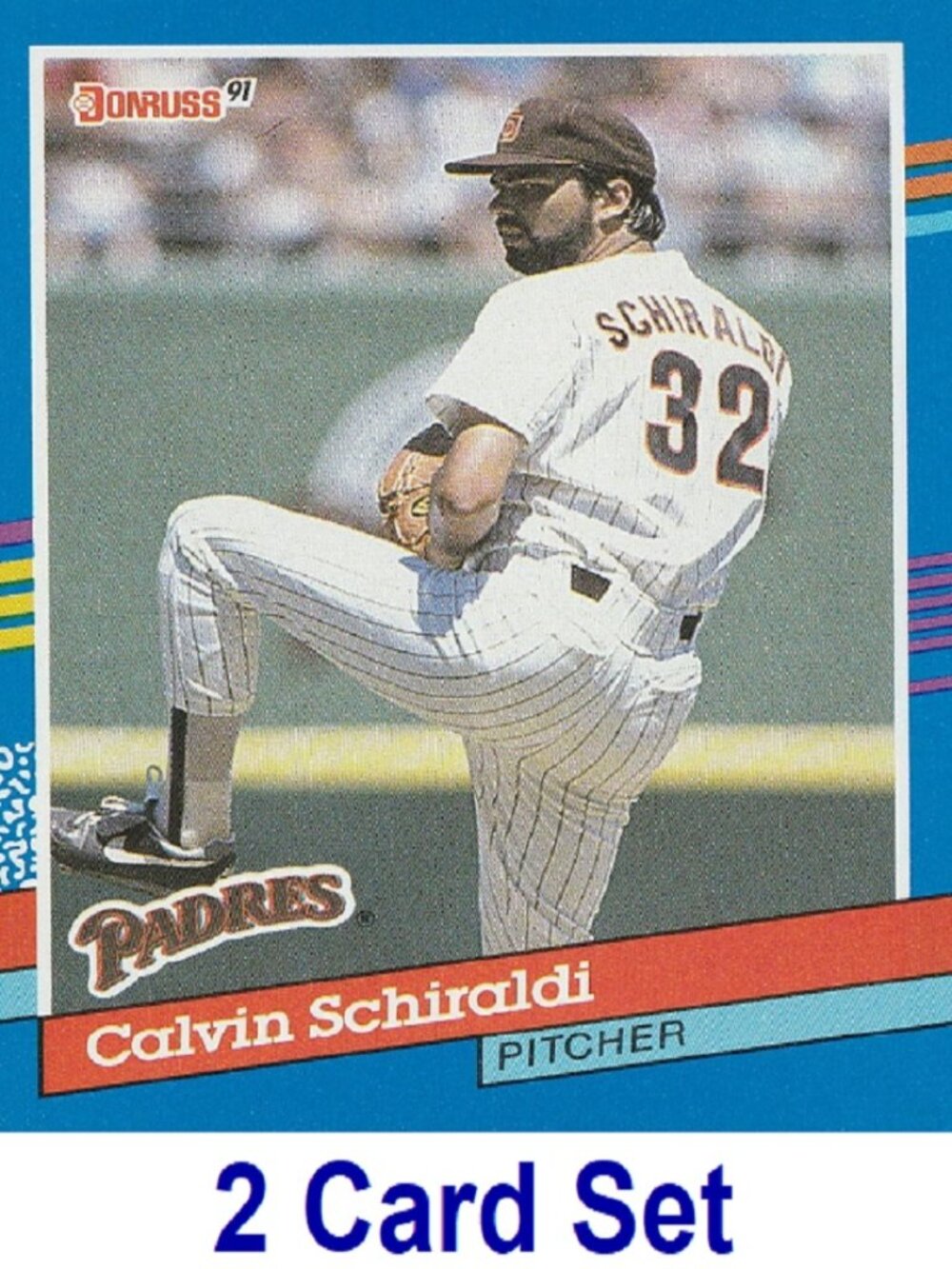 Calvin Schiraldi Baseball Card Collection